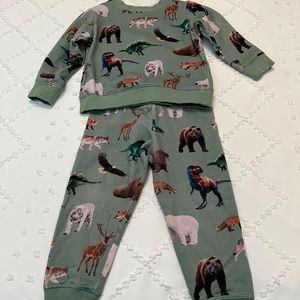 Zoo Long Sleeve Set